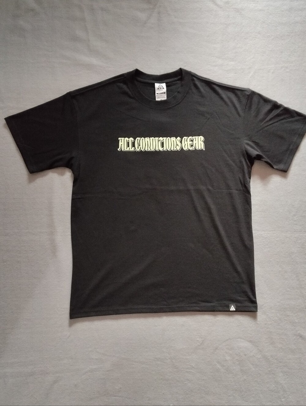 Nike ACG Dri-Fit Iguana Relaxed Fit Men's Heavywieght T-Shirt Black Size Medium
